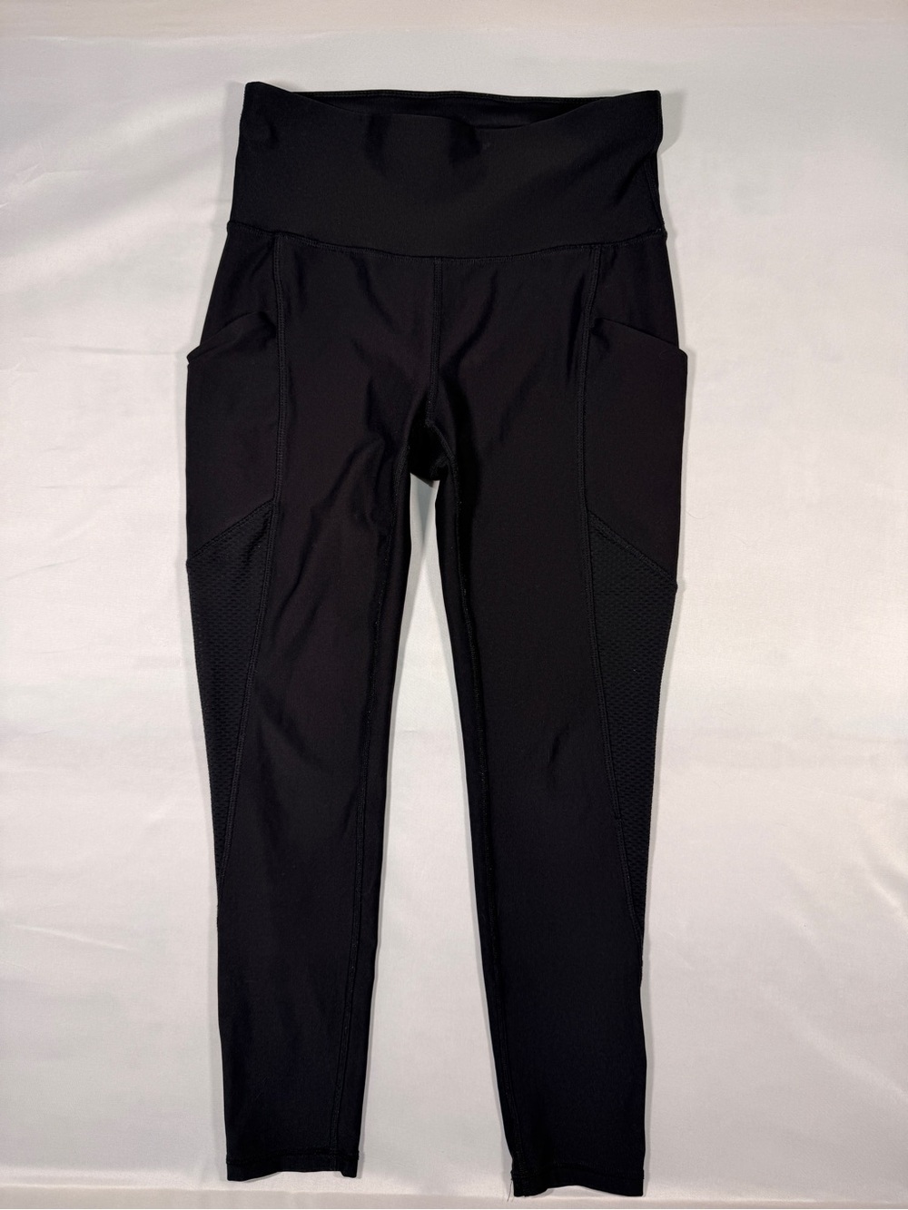 Xersion Black 7/8 Pocket Leggings Quick-Dri Women’s Small
